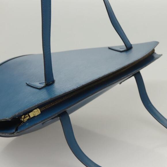 LOUIS VUITTON Epi Saint Jacques Shopping Shoulder Bag Blue M52275 - Picture 6 of 12